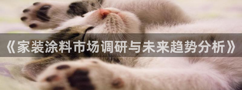 和记官方直营：《家装涂料市场调研与未来趋势分析》