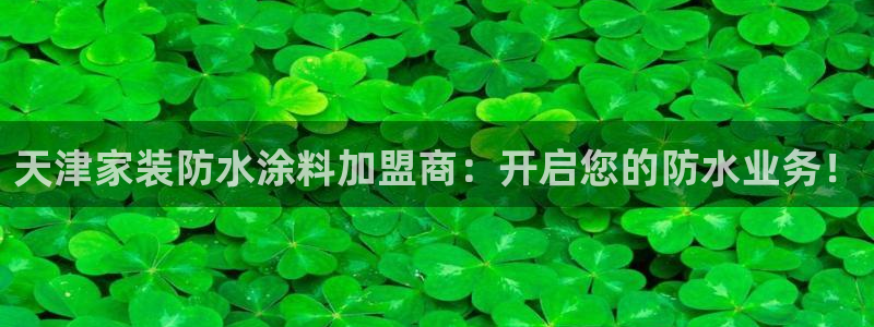 和记 中国官网：天津家装防水涂料加盟商：开启您的防水业务！