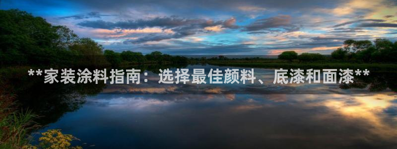 和记ag网址：**家装涂料指南：选择最佳颜料、底漆和面漆**
