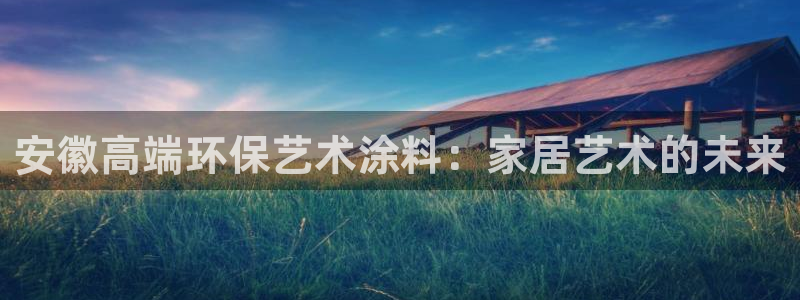 江苏和记数码科技有限公司：安徽高端环保艺术涂料：家居艺术的未来